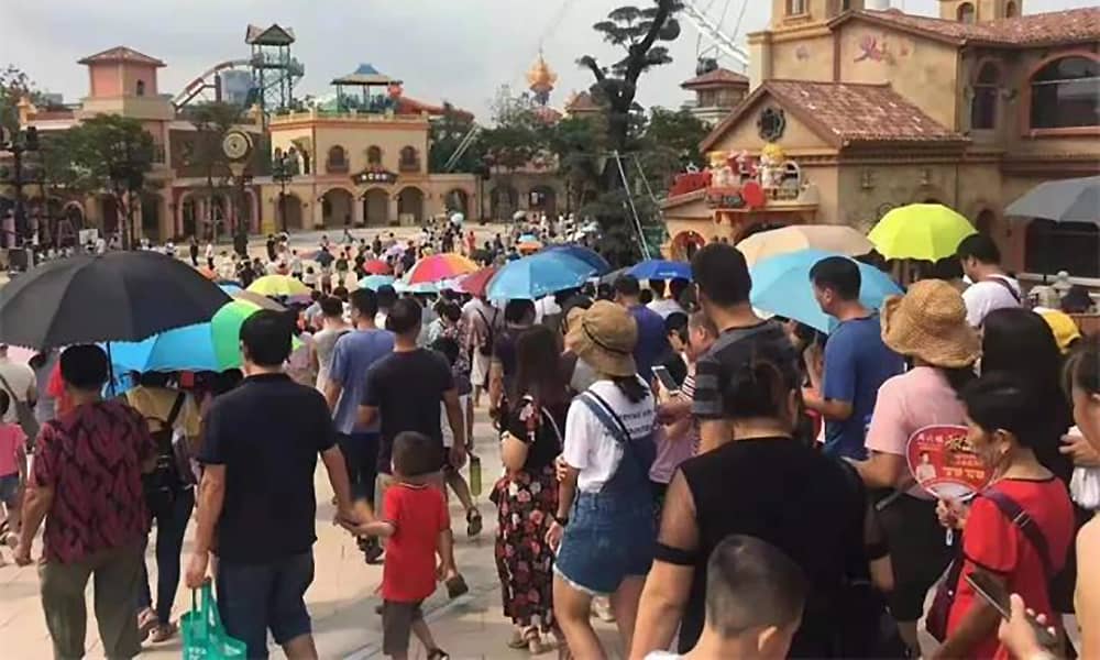 jinnianhui今年会游乐参与打造的欢乐海岸PLUS三天迎客超16万人！